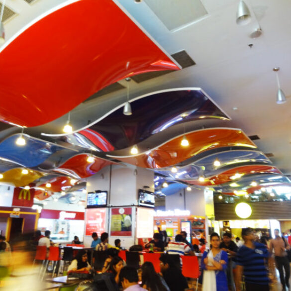 Food Court @Huda City Centre Metro Station